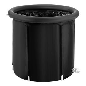 Ice Bath Tub, Cold Water Therapy Plunge Tub for Athletes, Portable Outdoor Ice Barrel Plunge Pool for Recovery (Default: Default)